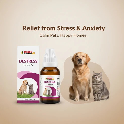 Destress_Drop_jpg Destress Drops – Relieve Anxiety, Fever & Stress in Dogs & Cats Naturally - Image 1