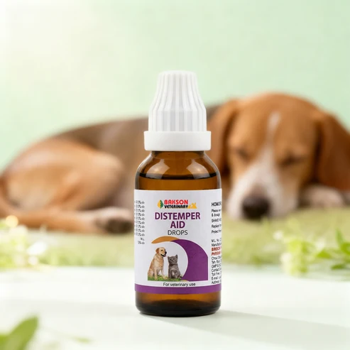 Distemper_Aid_Drops_VNew Distemper Aid Drops For Dogs – Distemper Recovery, Fever, Loss Of Appetite & Immunity Support - Image 1