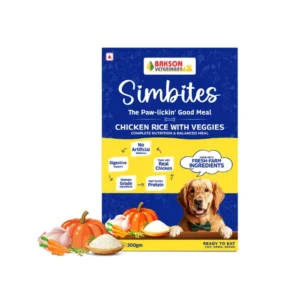 Simbites Chicken Rice wet pet food