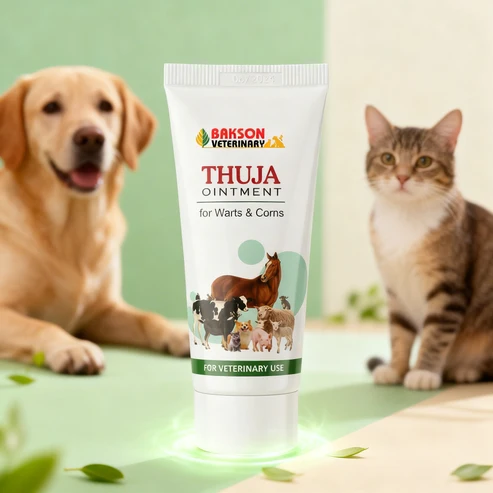 Thuja_Ointment_New Thuja Ointment For All Animals – Warts, Fungal Infections, Skin Growths & Skin Healing Support - Image 1