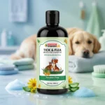 Tick & Flea Shampoo For Dogs & Cats – Ticks, Fleas, Itching & Skin Protection