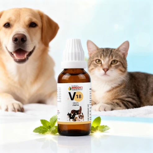 V18___New V18 Teeth Drops For Dogs & Cats – Toothache, Gum Infections, Pyorrhoea & Oral Health Support - Image 1